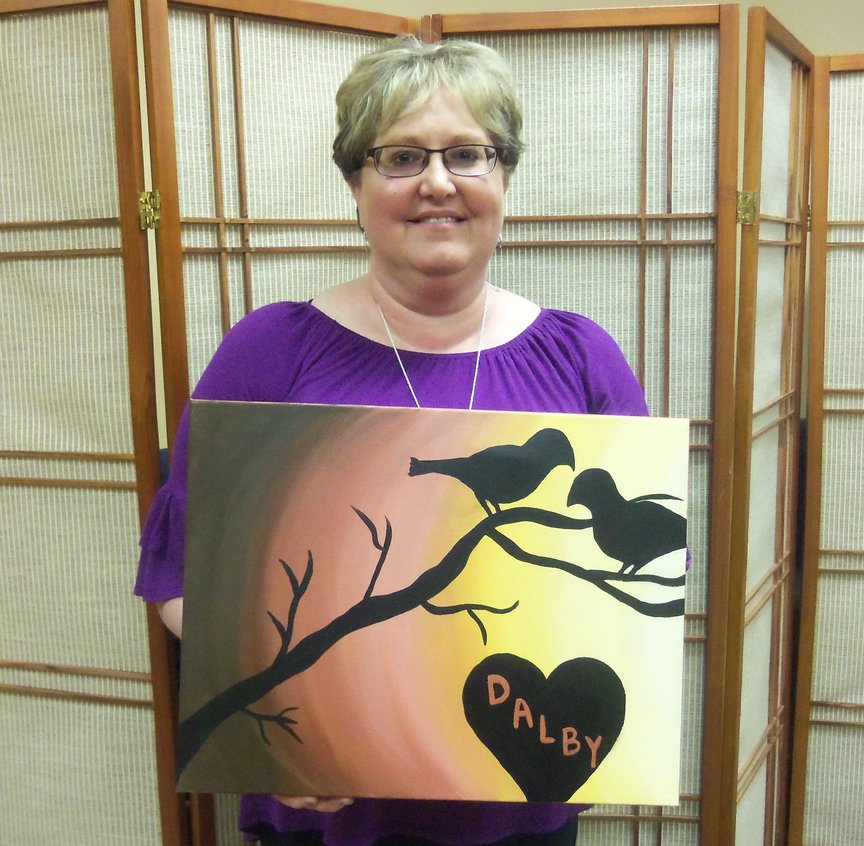 Painting for Entertainment at Paint Along For Fun in Sedona