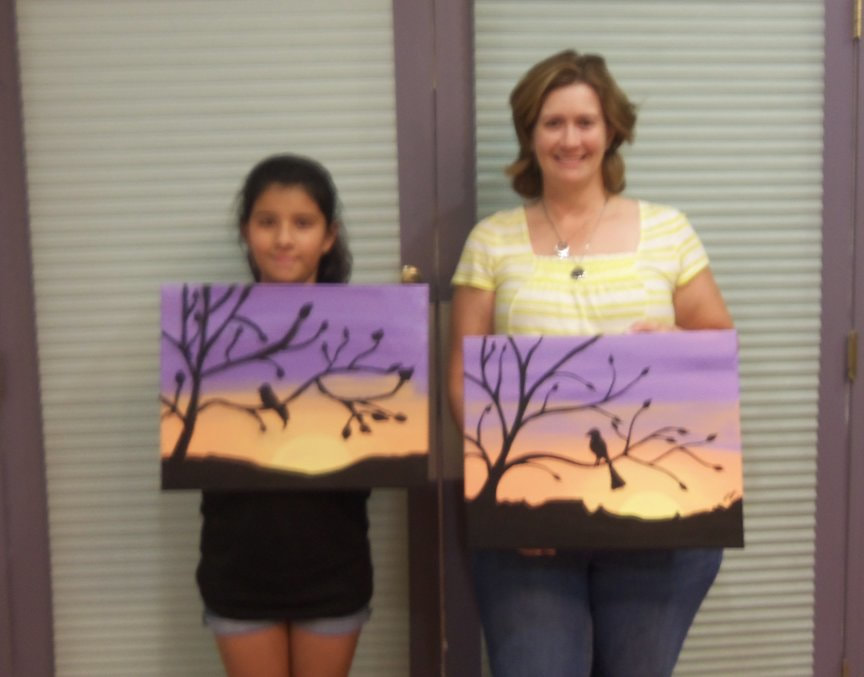 Weekend Entertainment with Paint Along For Fun in Sedona