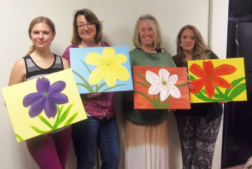 Painting Entertainment for Mothers' Day in Sedona