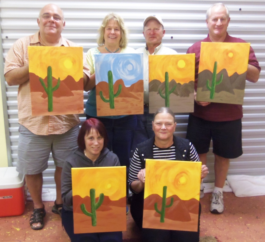 Chi-Town Painters visiting Sedona
