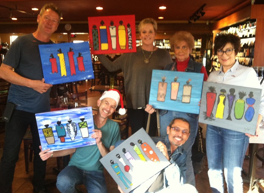 Paint Along For Fun brings out your creative genius while you enjoy the experience.