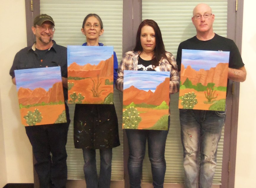 Date Night with Social Painting in Sedona